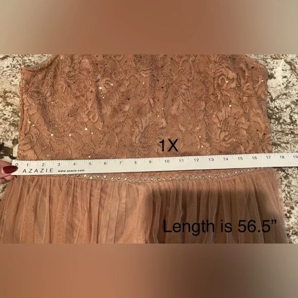 Plus Dress 🩷🤎 - Picture 9 of 11